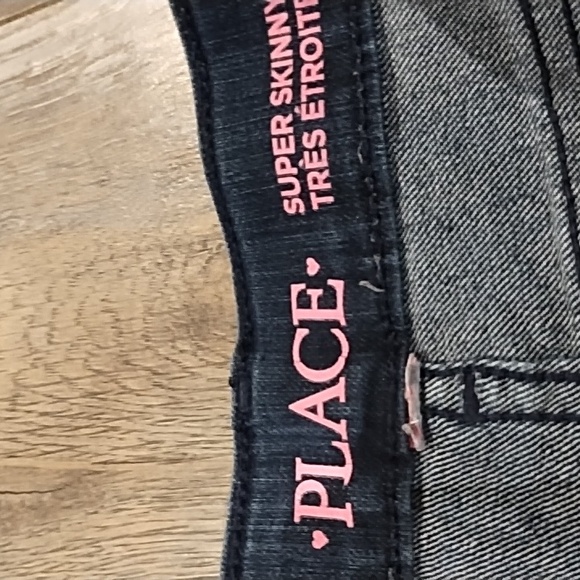 Girls " children's place " dark denim jeans size 10 - Picture 4 of 6